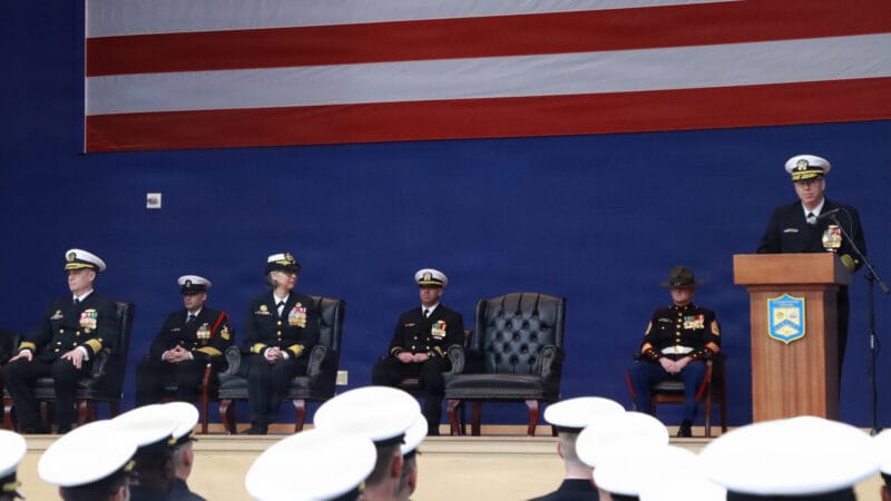 ocs graduation tickets — U.S. Navy photo (DVIDS)