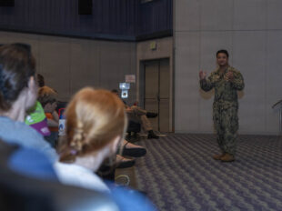 bah documents basic training — U.S. Navy photo (DVIDS)