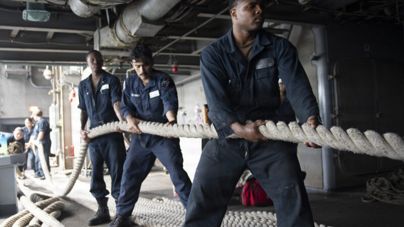 intel officer concerns — U.S. Navy photo (DVIDS)