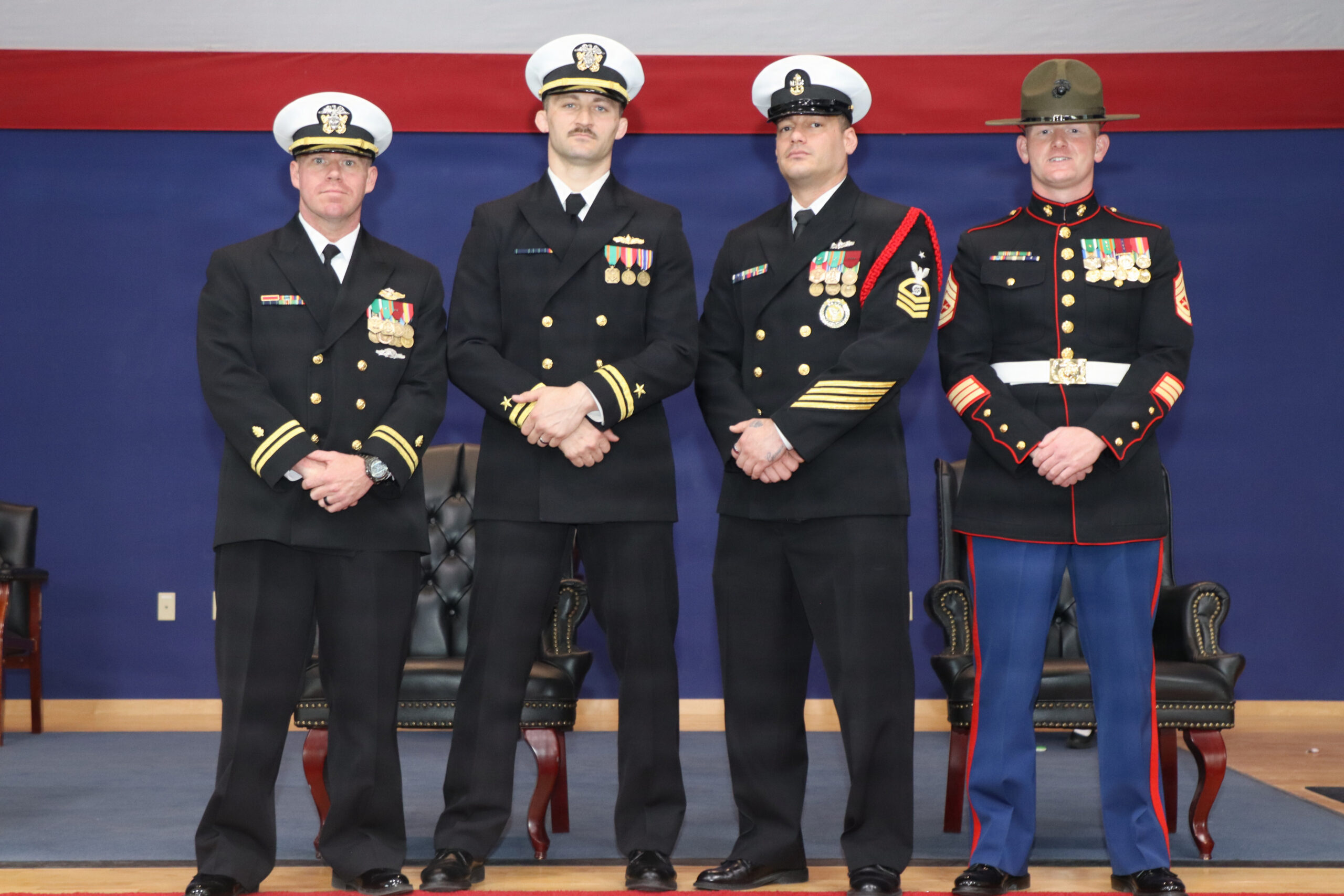 Officer candidates at their OCS graduation, symbolizing the start of a military career