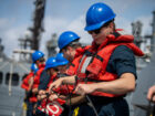 USS Gridley Underway Replenishment
