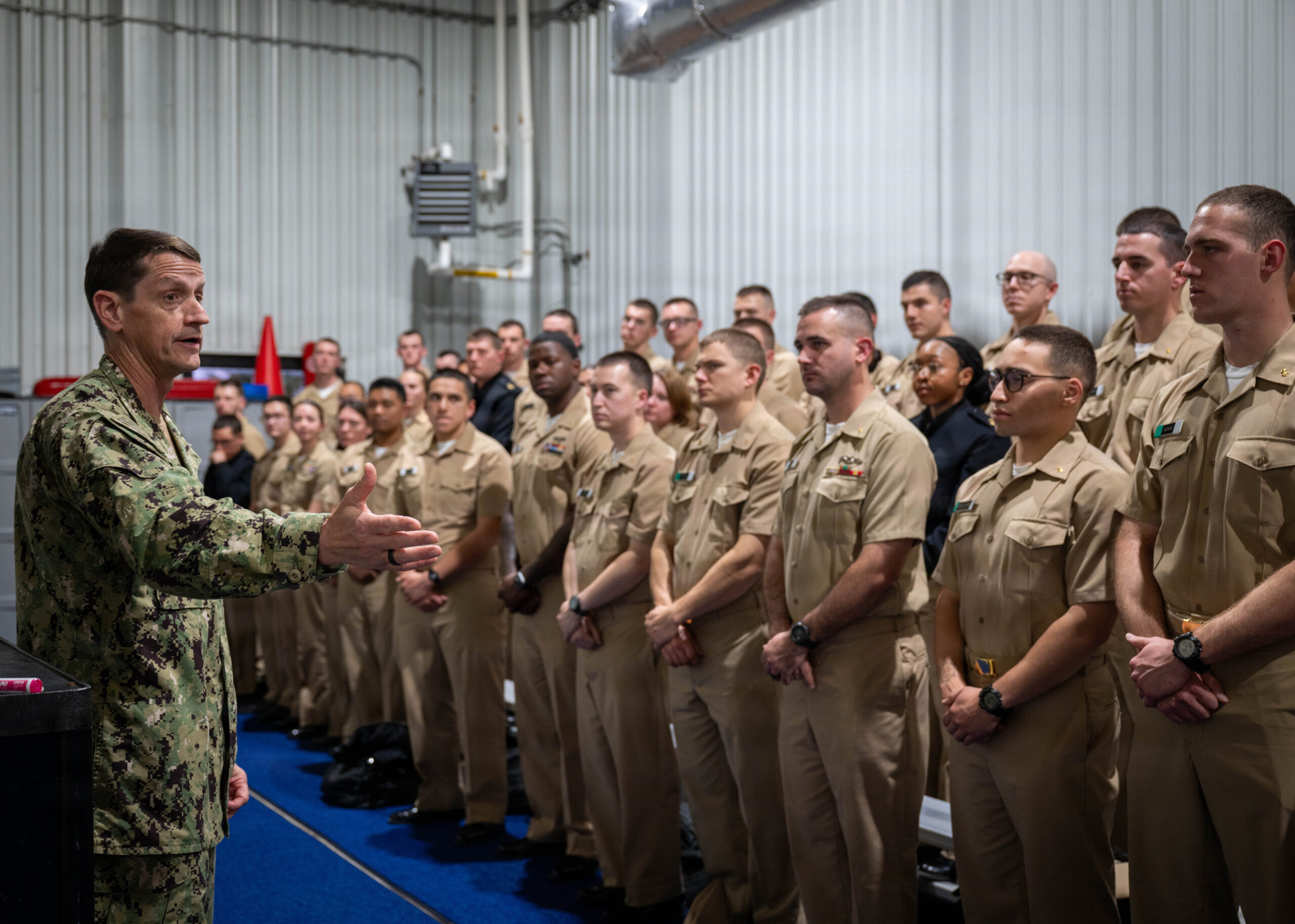 November 17, 2025 – NETC visits Officer Training Command Newport
