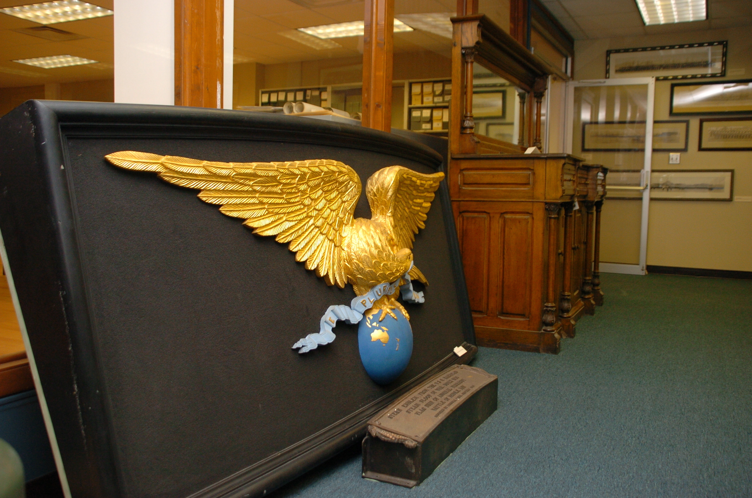 The National Archives building in Washington, D.C., where service records are stored