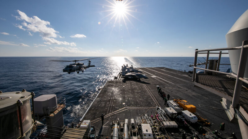 Daily Operations Aboard USS George H.W. Bush (CVN 77)