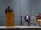 Fleet CMC addresses leadership course graduates