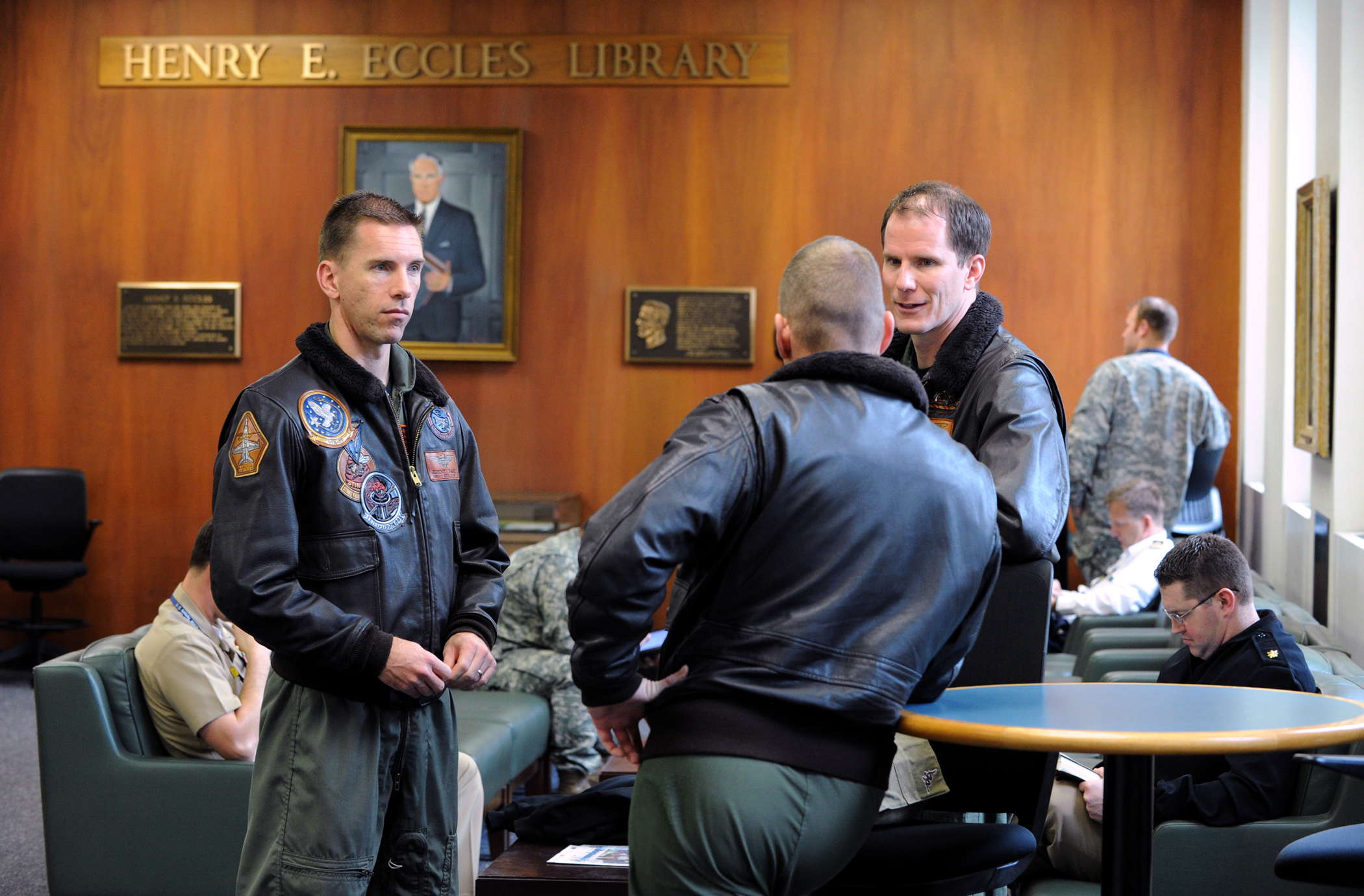 Joint military and international students