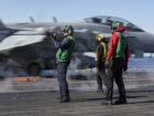 Abraham Lincoln conducts flight operations