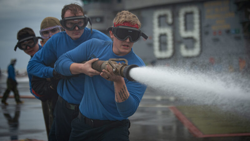 IKE Conducts Sea Trials