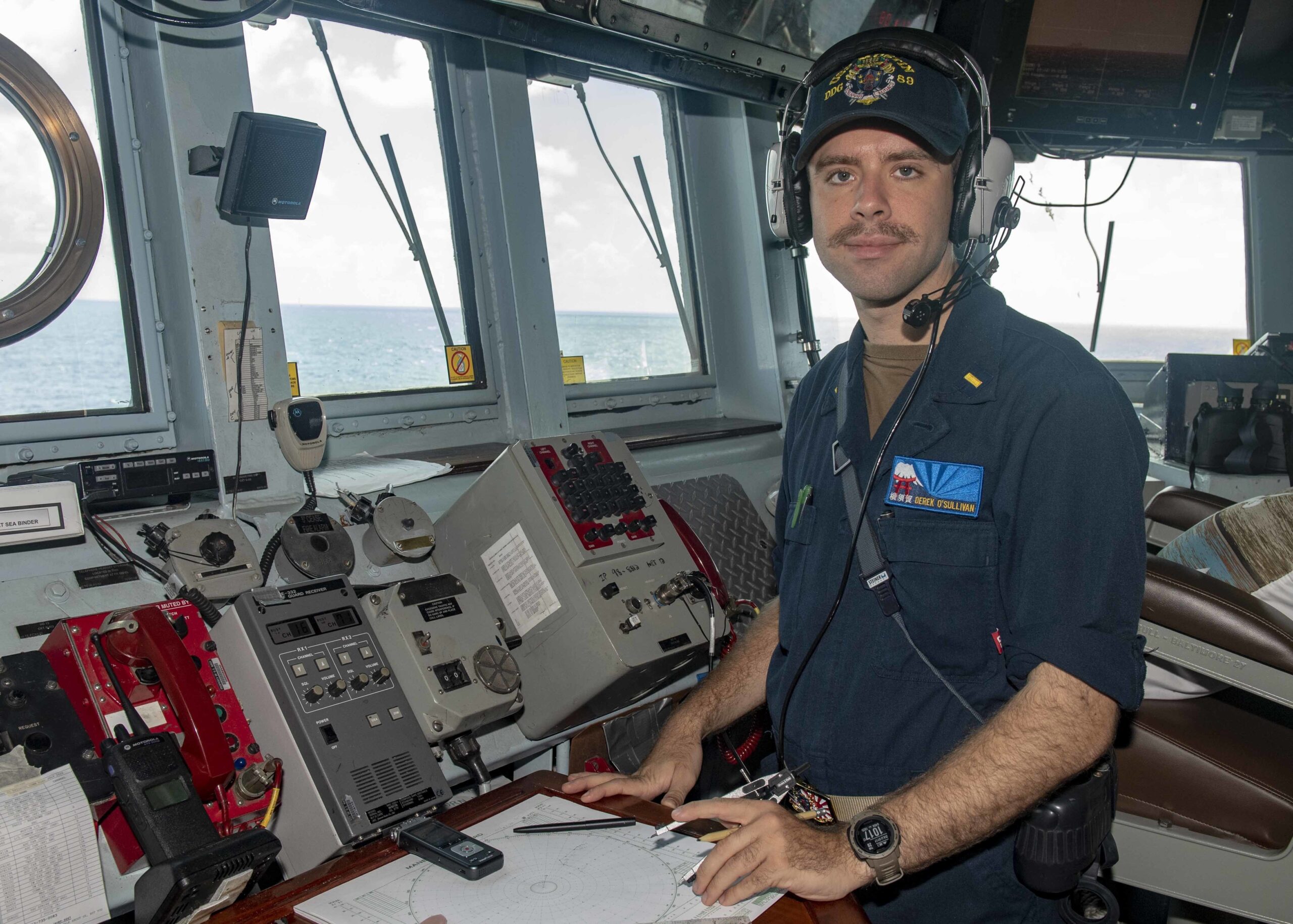 Environmental Portraits aboard USS Mustin