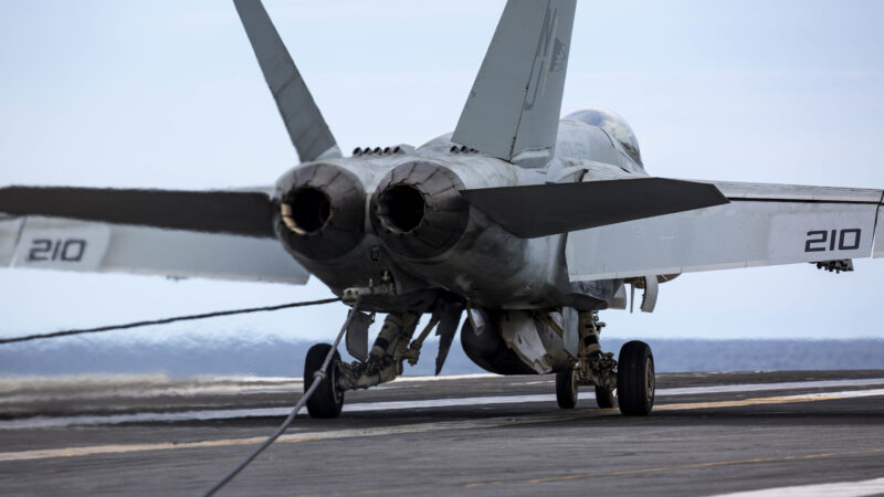 Abraham Lincoln conducts flight operations