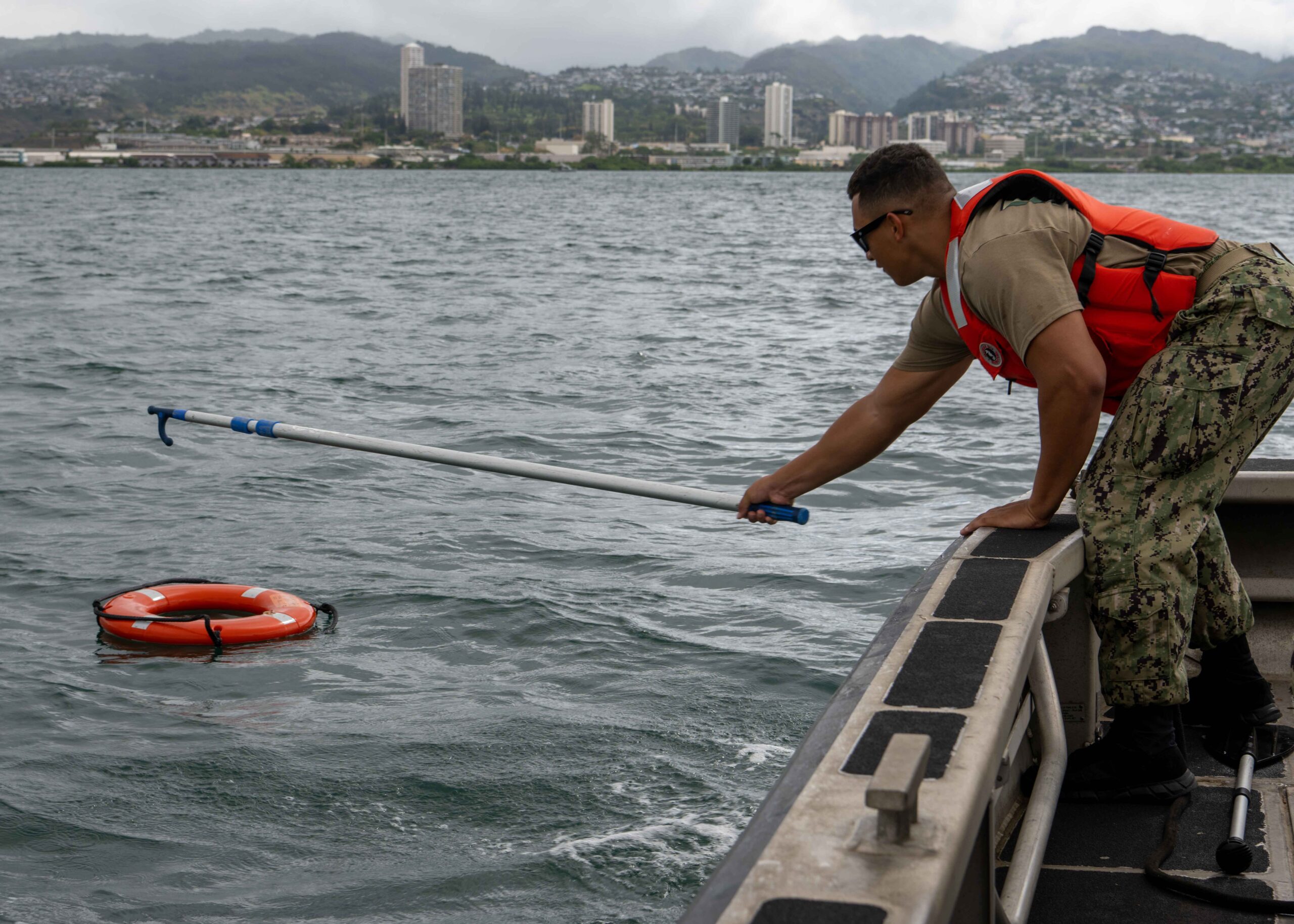 University of Hawaii at Manoa Navy Midshipmen participate in SIMBBC