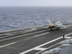 Aircraft Land On Flight Deck